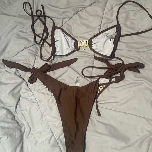 Brown Bikini Set - Picture 3 of 3